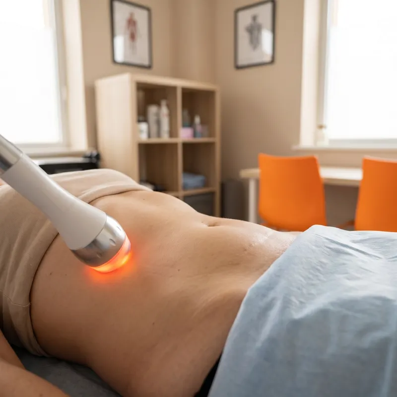 Sesión de presoterapia para favorecer la recuperación tras una cirugía estética