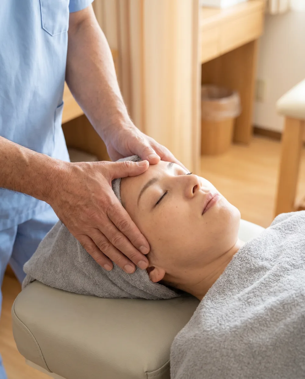 Tratamiento osteopático craneal para migrañas, cefaleas y dolor de cabeza en Madrid